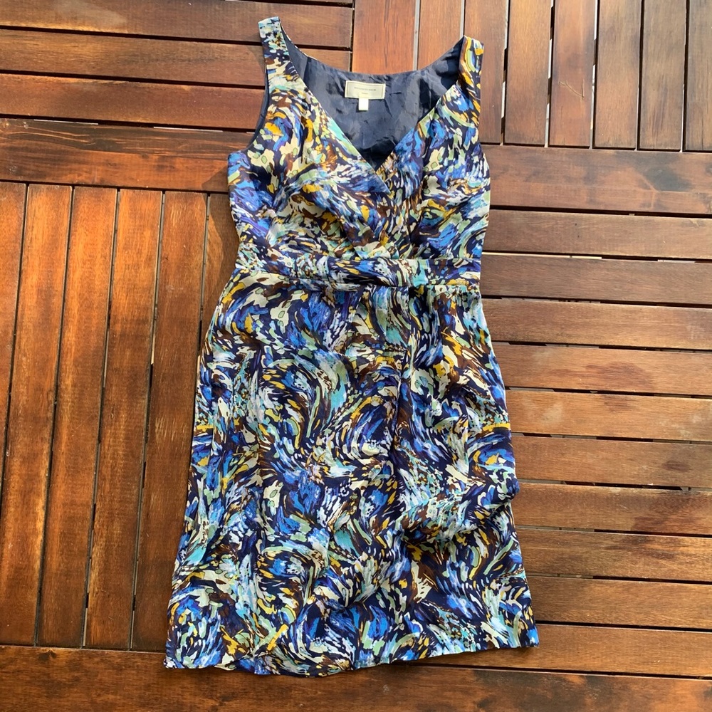 Anthro silk dress (buy 2 dresses get one free)